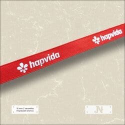 Fita de Cetim Vermelha